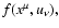$f(x^{\mu },u_{\nu }),$