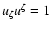 $u_{\zeta }u^{\zeta }=1$