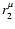 $r_{2}^{\mu }$