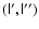 $(\tens{{l}^{\prime}{,l}^{\prime\prime}})$