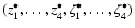 $(z_1^\bullet,\dots,z_4^\bullet,\zeta_1^\bullet,\dots,\zeta_4^\bullet)$