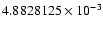 $4.8828125 \times 10^{-3}$