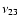$\nu _{23}$