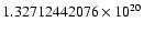 $1.32712442076\times 10^{20}$