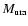 $M_{\rm ura}$