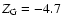 $Z_{\rm G} = -4.7$
