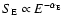 $S_{\rm E} \propto E^{-\alpha _{\rm E}}$