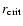 $r_{\rm crit}$