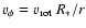 $v_{\phi } = v_{\rm rot} ~ R_{\ast} / r$