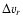 $\Delta v_r$