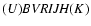 $(U){\it BVRIJH}(K)$