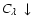 $C_\lambda\ \downarrow$