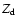 $Z_{\rm d}$
