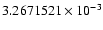 $3.2671521 \times 10^{-3}$