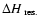$\Delta H_{\mbox{\scriptsize ~res.}}$