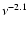 $\nu^{-2.1}$