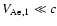 $V_{\rm Ae, 1} \ll c$