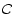 $\displaystyle {\cal C}$