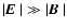$\vert\mbox{\boldmath$\space E $ } \vert
\gg\vert\mbox{\boldmath$\space B $ } \vert$