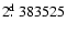 $2\hbox{$.\!\!^{\rm d}$ }383525$