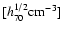 $[h_{70}^{1/2} {\rm cm^{-3}}]$