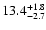 $\rm 13.4_{-2.7 }^{+1.8 }$