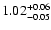 $\rm 1.02_{-0.05 }^{+0.06 }$
