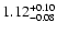 $\rm 1.12_{-0.08 }^{+0.10 }$