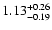 $\rm 1.13_{-0.19 }^{+0.26 }$