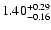 $\rm 1.40_{-0.16 }^{+0.29 }$