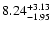 $\rm 8.24_{-1.95 }^{+3.13 }$