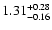 $\rm 1.31_{-0.16 }^{+0.28 }$