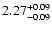$\rm 2.27_{-0.09}^{+0.09}$