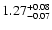$\rm 1.27_{-0.07}^{+0.08}$