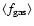 $\langle f_{\rm gas}\rangle$