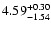 $\rm 4.59_{-1.54}^{+0.30}$