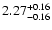 $\rm 2.27_{-0.16}^{+0.16}$