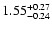 $\rm 1.55_{-0.24}^{+0.27}$