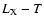 $L_{\rm X}-T$