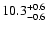 $\rm 10.3 _{-0.6 }^{+0.6 }$