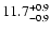 $\rm 11.7_{-0.9 }^{+0.9 }$