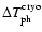 $\Delta T_{\rm ph}^{\rm cryo}$