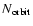 $N_{\rm orbit}$
