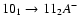 $10_{1}\to11_{2}A^-$