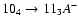 $10_{4}\to11_{3}A^-$