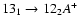 $13_{1}\to12_{2}A^+$