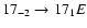 $17_{-2}\to17_{1}E$