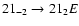 $21_{-2}\to21_{2}E$