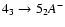 $4_{3}\to5_{2}A^-$