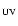 $_{\rm UV}$